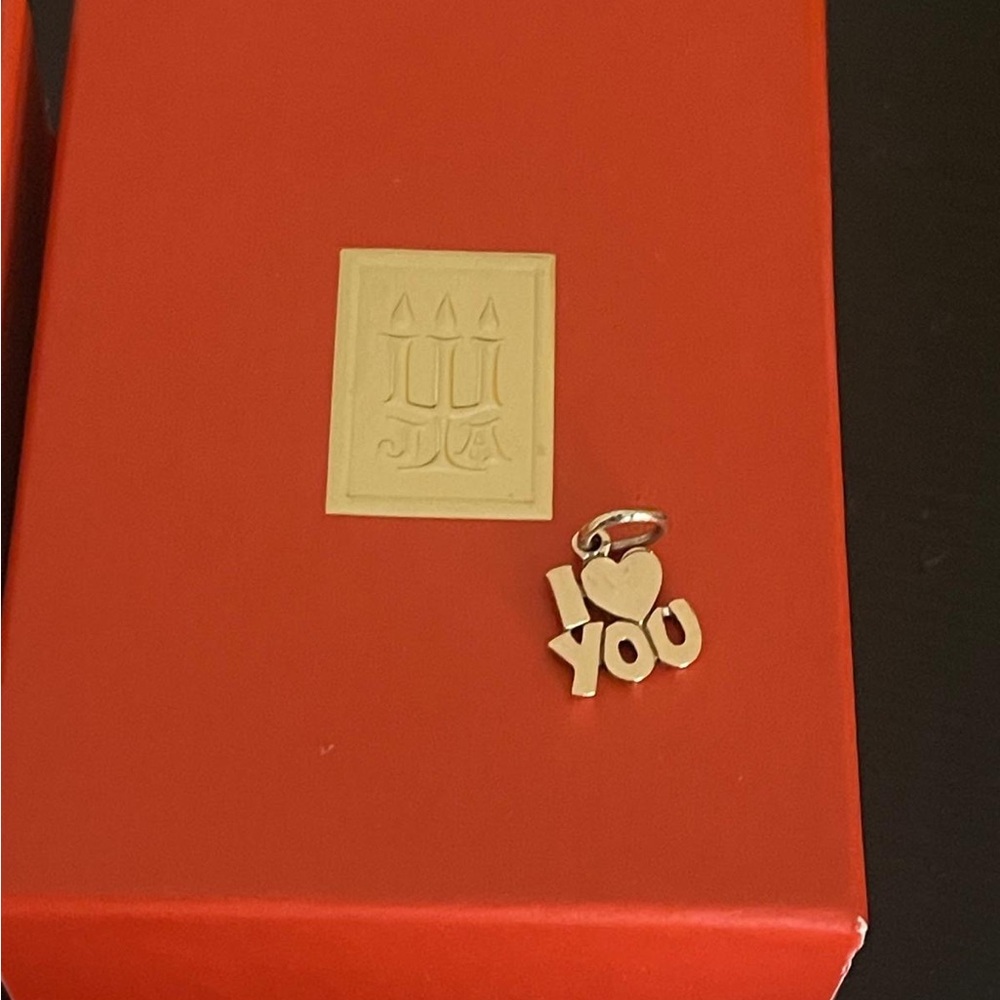 James Avery Love You 14k yellow gold Charm